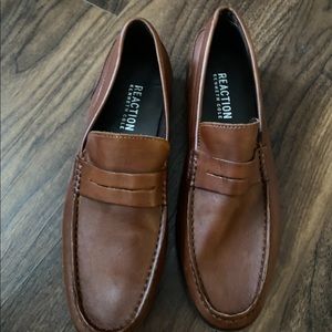 Leather loafers